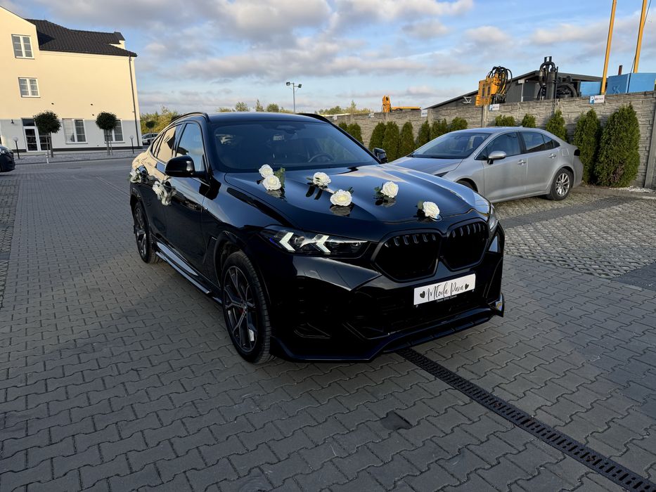 Auto na wesele ślub BMW X6 i BMW M8 COMPETITION ! Samochód na wesele !