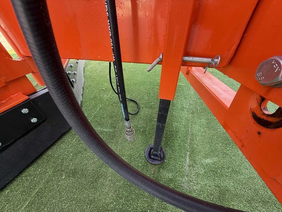 Składany Pług Do Śniegu Ciężki Metal-Technik Spych Śnieżny Euro TUZ