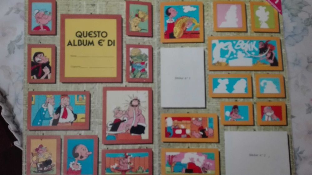 Caderneta Popeye - Braccio di Ferro