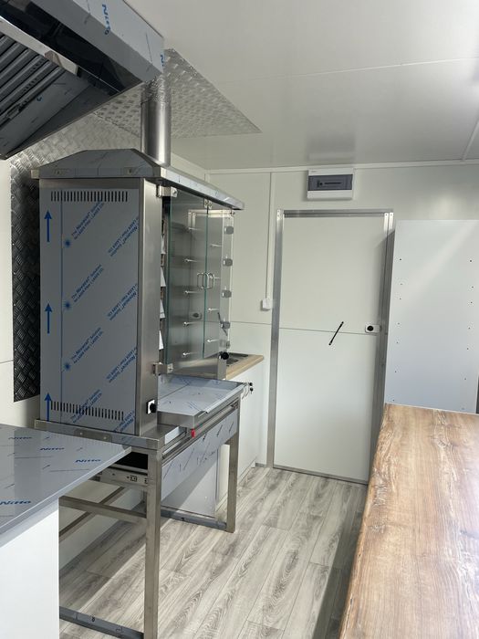 Przyczepa gastronomiczna - kurczak z rożna