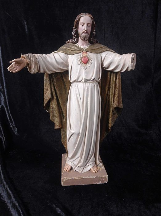 Jezus stara gipsowa figura GF1019