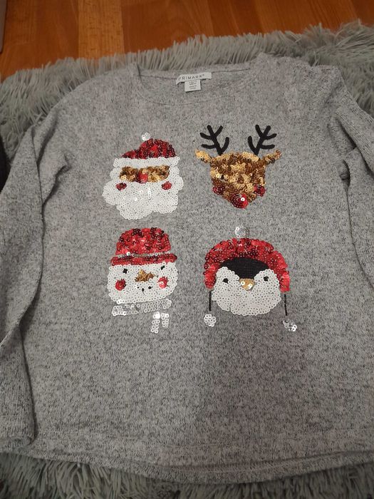 Camisolas de malha fina menina 7/8 anos