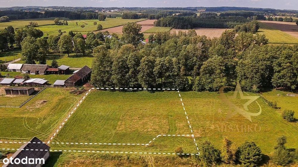 Działka budowlana o powierzchni 3005 m²
