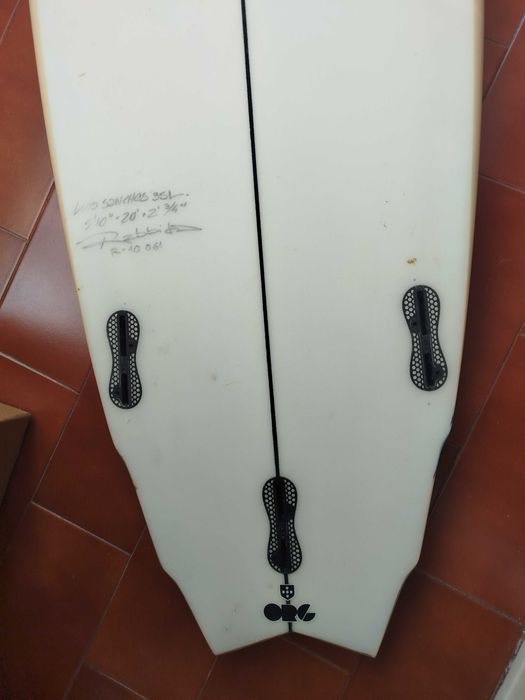 Prancha de surf como nova ORG 5,10 Fun/Performance