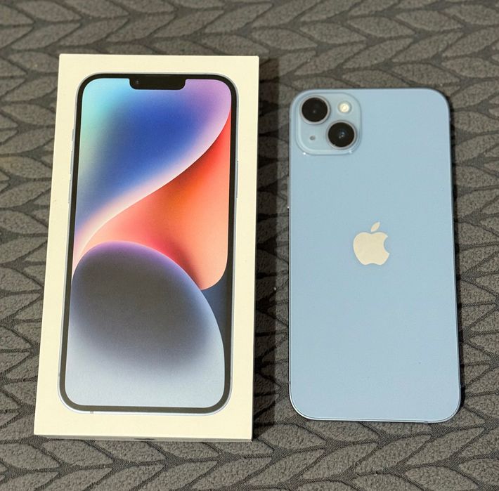 Telefon Apple IPhone 14 Plus + 128GB Blue Niebieski Siedlce • OLX.pl