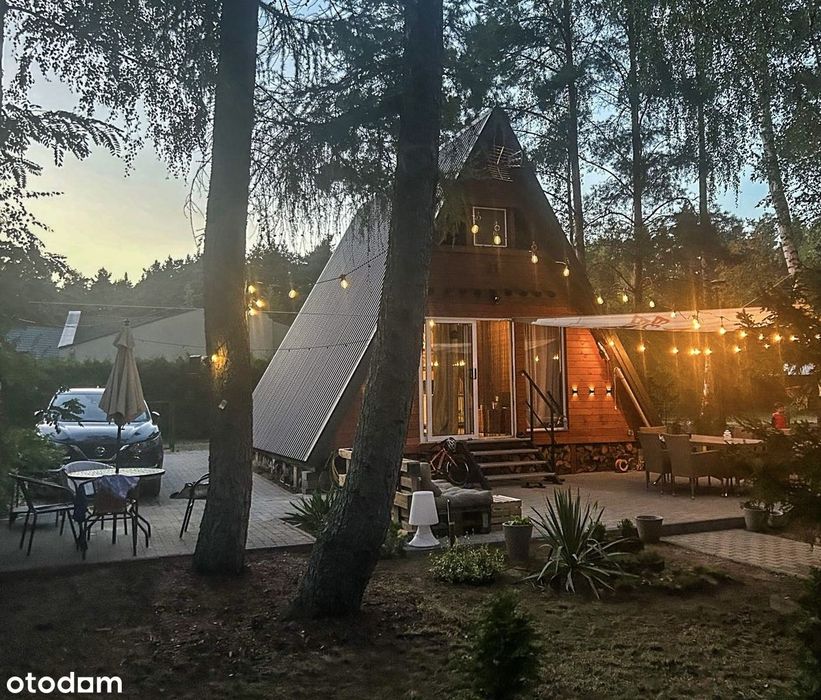 Domek i Działka 150m od jeziora Powidzkiego | Przybrodzin | Ostrowo