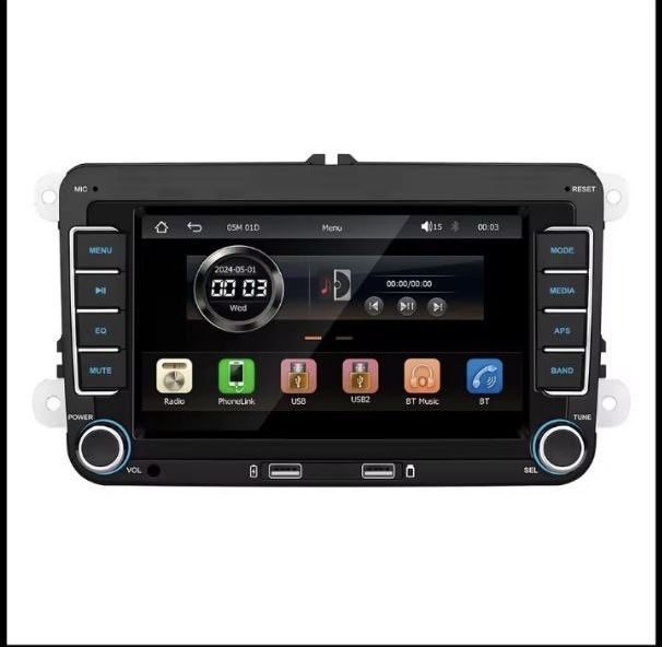 Андроїд авто CarPlay магнітола Passat b6/7 Golf/Polo/Jetta/Seat/Skoda