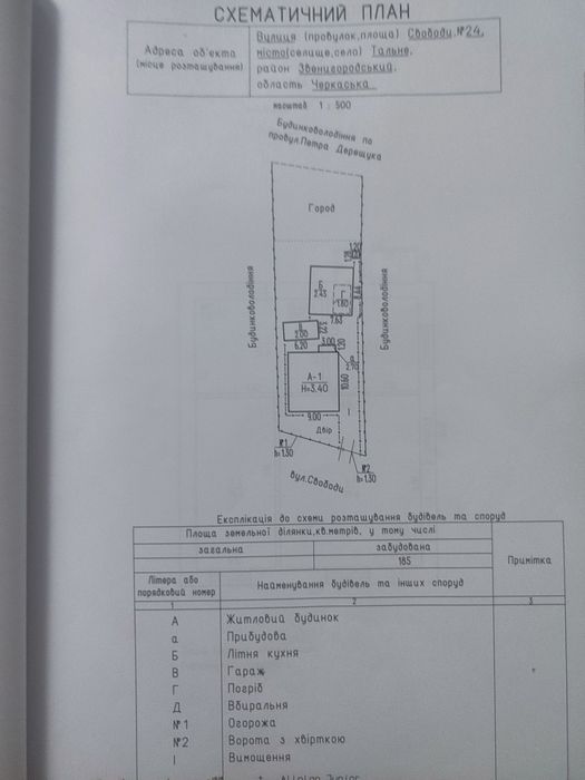 Продам будинок в Тальному по вул. Свободи 24