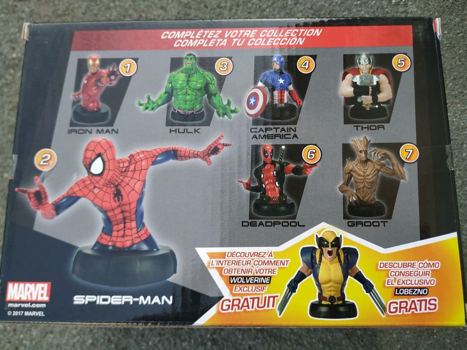 Figura / Busto - Spiderman (Novo/Selado)