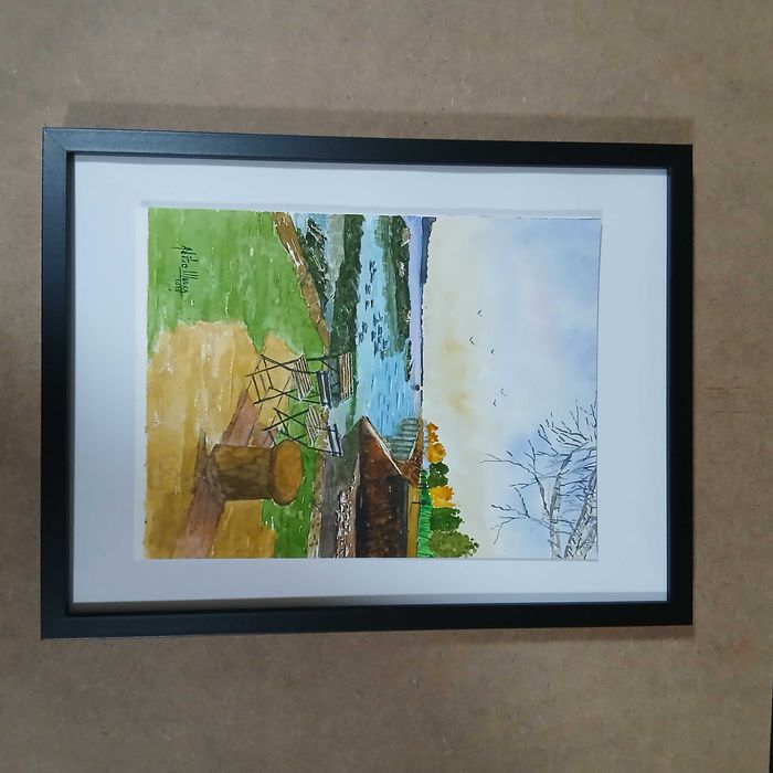 Aguarelas de Abilio Moura