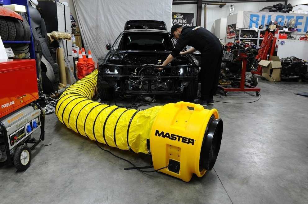 Wypożyczalnia Wentylator ssąco tłoczący odkurzacz Wentylacja  Wynajem