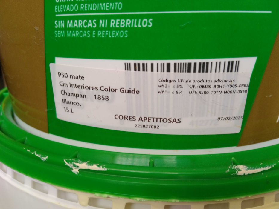 2 Latas de Tinta _ 15 Litros _ TITAN Pro P50