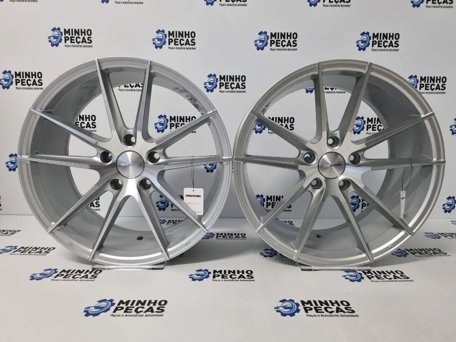 Jantes Veemann (V-FS25) em 18 Silver Machined (5x120)