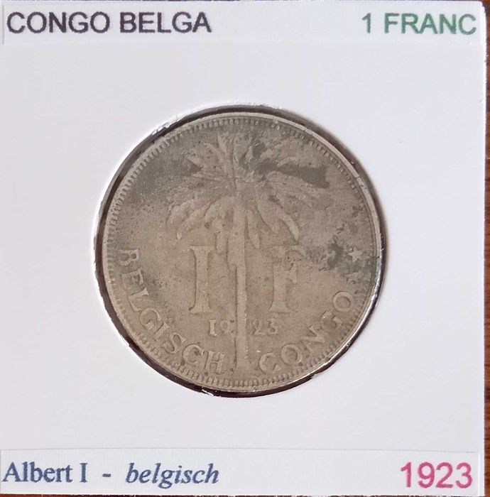 Congo Belga - - - - - Moedas