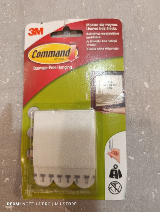 Rzepy do mocowania obrazu