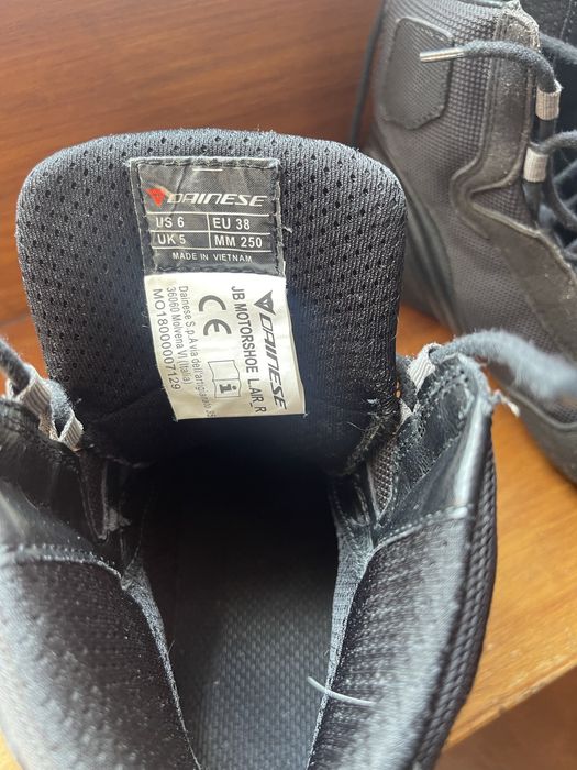 Botas motard Dainese 38