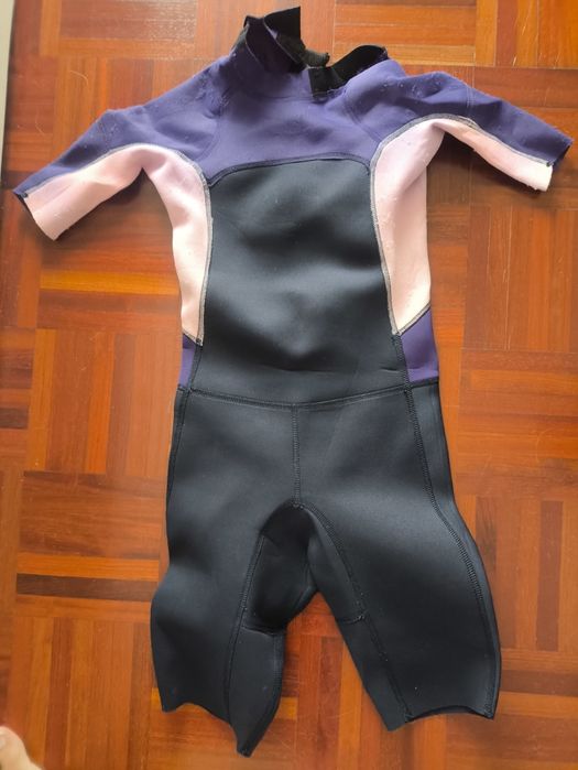 Fato neoprene criança 12 anos