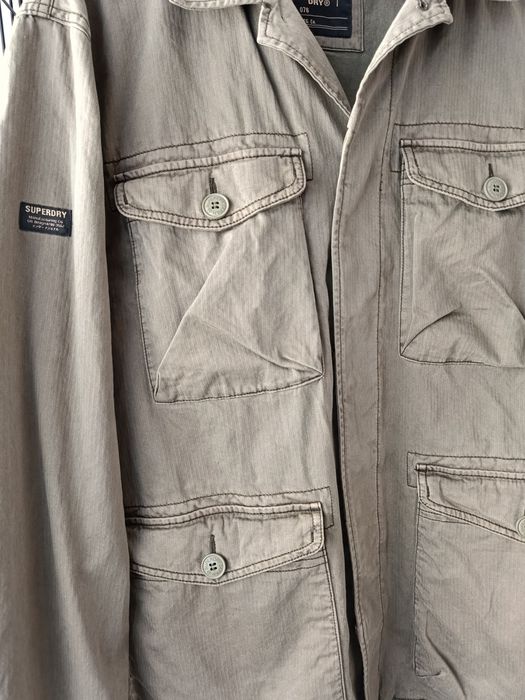 Kurtka męska Superdry militarna khaki oliwkowa Field Jacket XL