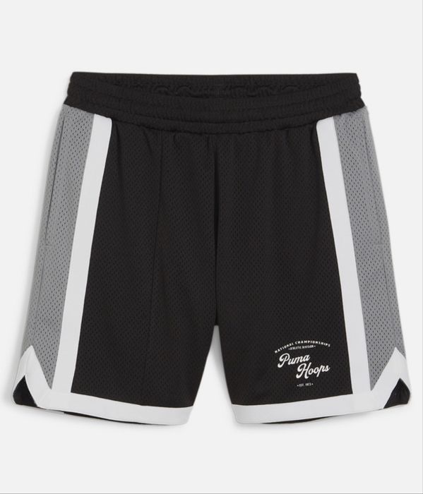 PUMA XL Hoops Showtime Mesh Basketball Athletic Shorts Mens