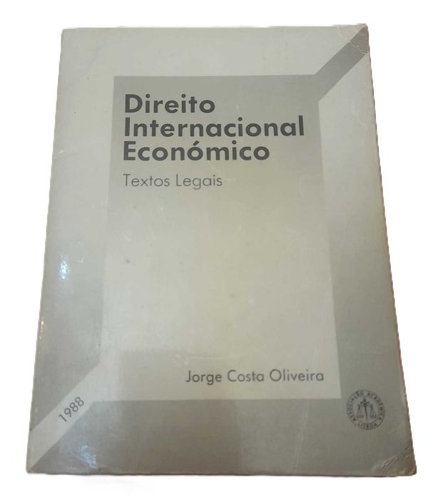 Direito Internacional Económico, Textos Legais, Jorge Costa Oliveira