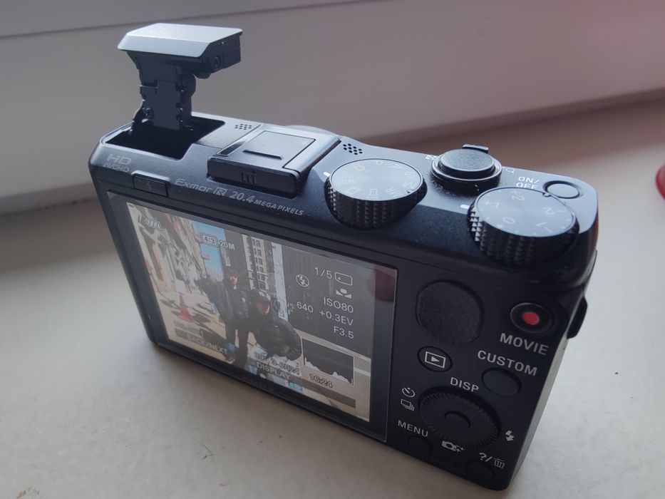 Câmara Sony HX50 avaria