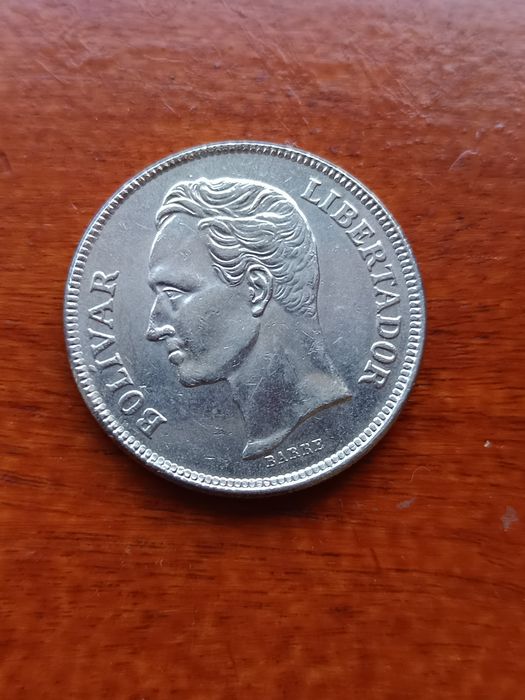 5  Moedas Venezuela 1977