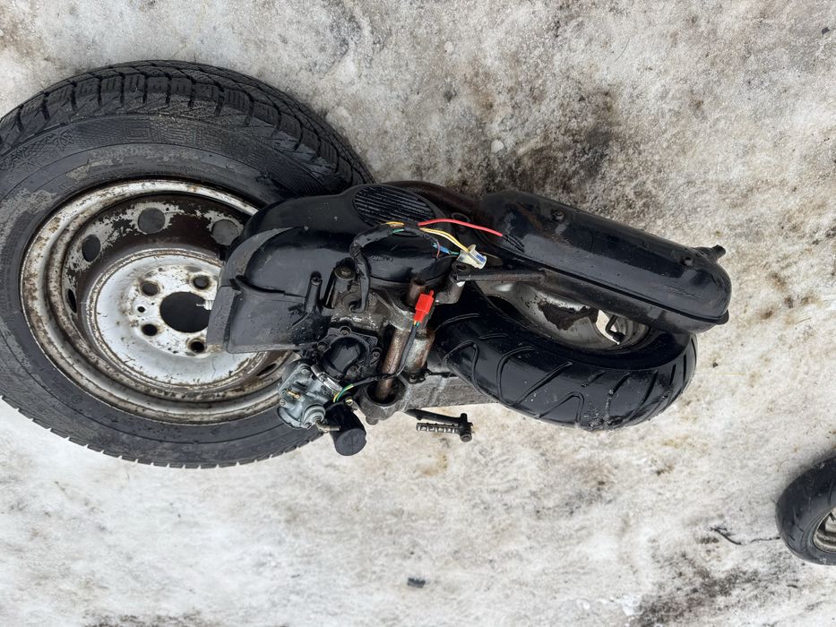 Мотор ямаха джог на скутер 2Т 50 кубов