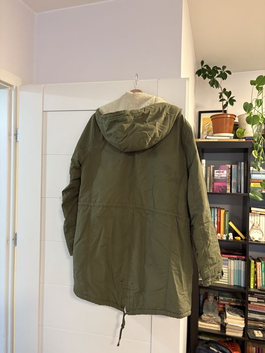 Parka kurtka Pepe Jeans, podbita barankiem, super stan, bardzo wygodna