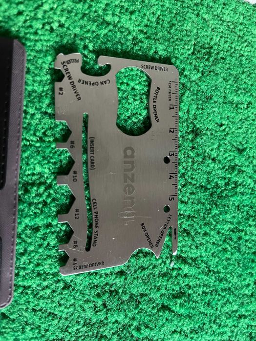 Metalowa karta przetrwania MULTITOOL