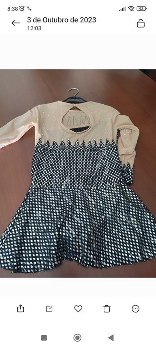 Macacão/ Vestido Patinagem