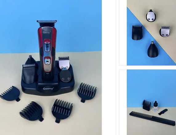 Машинка для стрижки Gm-592, 10 в 1 (тример для волосся і бороди)