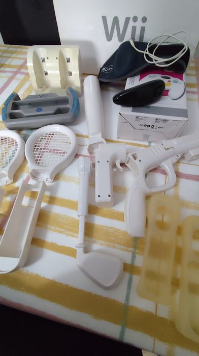 Wii + acessórios + jogos