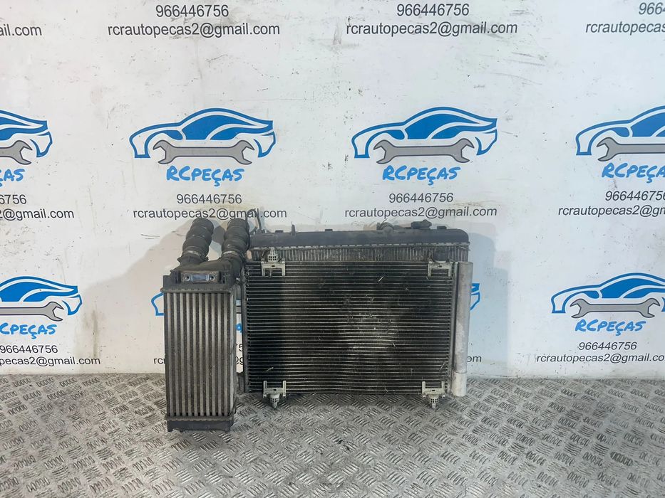 Radiadores Ventilador Ar Condicionado IC Intercooler PSA Peugeot 3008