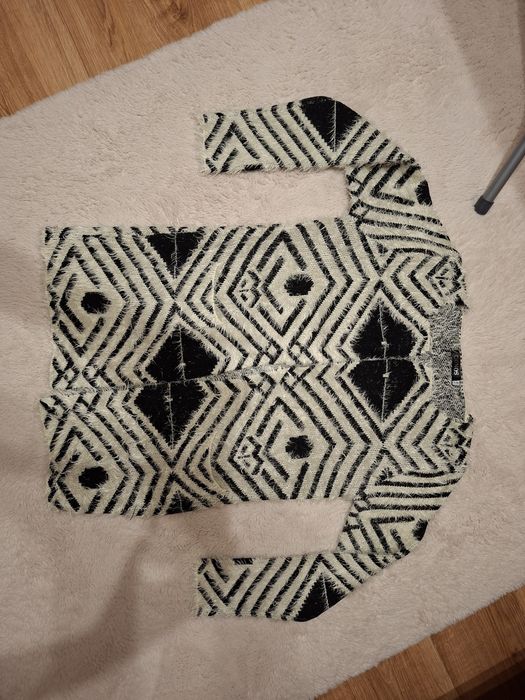 Kardigan włochaty bez wad