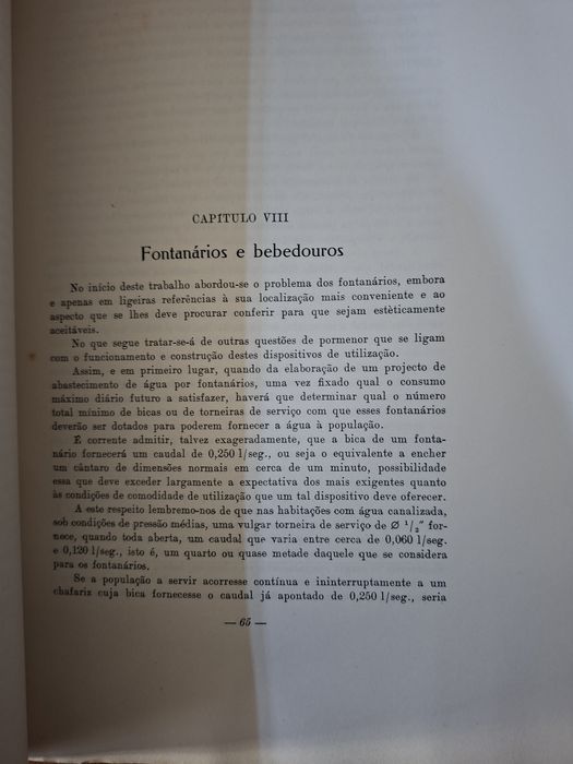 Abastecimentos de Água das Populações Rurais