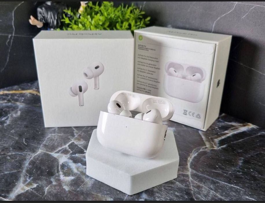 Airpods pro 2, шумоподав чіп airoha lux якість 1:1бездротові навушники