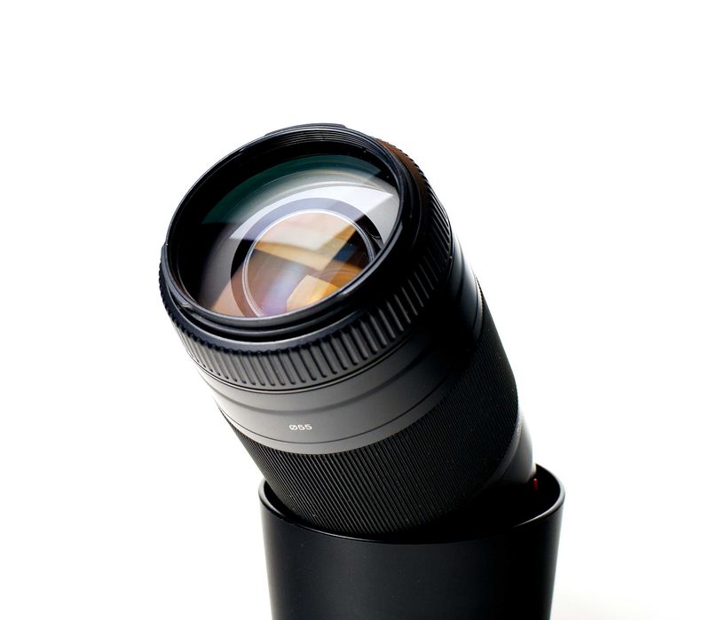 Super Zoom Obiektyw Sony 75-300 4,5-5,6 Sony-A Bardzo Zadbany +Tulipan