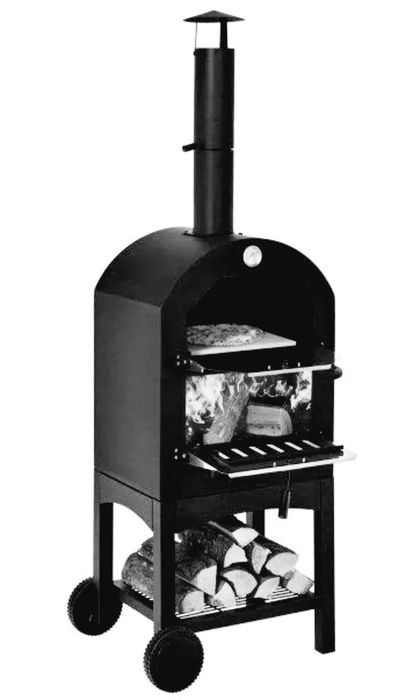 Ogrodowy piec do Pizzy Grill opalany drewnem Mobilna kuchnia pizza
