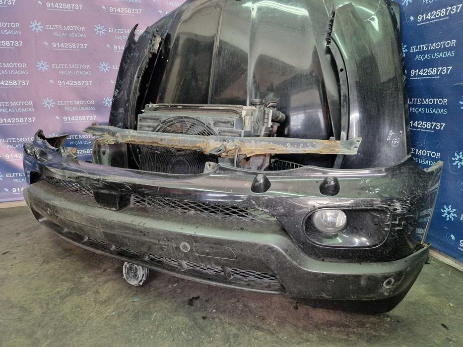 Frente completa usada BMW X5 E53 FACELIFT 3.0D capot parachoques oticas guardalamas radiador