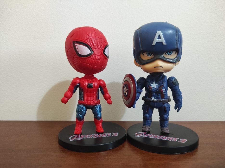 Figuras 9cm de Anime/Marvel/Variados