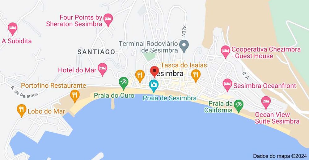 AP Isamar-T1, Centro a 50 metros da Praia Ouro, Sesimbra - Garagem Disponível, Maio, Junho e Setembro
