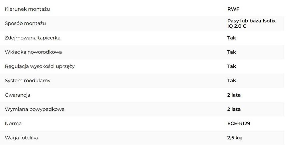 AVIONAUT PIXEL PRO 2.0 C Fotelik Samochodowy I-Size 0-13kg Nosidełko