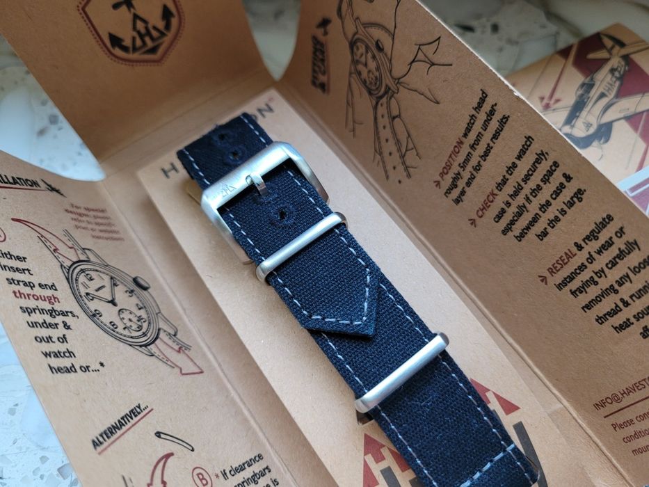 Pasek Haveston canvas 20mm nato single pass