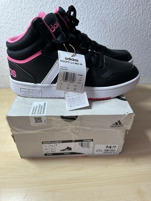 Adidas Hoops 3.0 Mid WTR, нові, оригінал розмiр 41