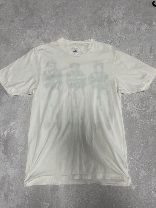 Футболка C.P Company Big Logo white