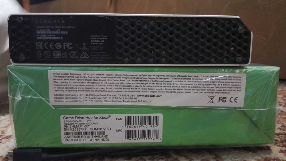 Зовнішній жорсткий диск Seagate Game Drive Hub Xbox 8 TB