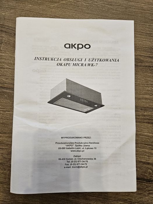 Okap AKPO Micra WK-7