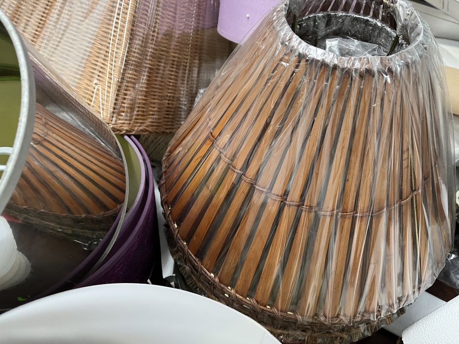 Abajur conjunto de 50 unidades NOVOS