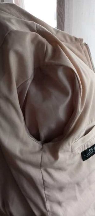 Blusão tipo camurça Pull & Bear