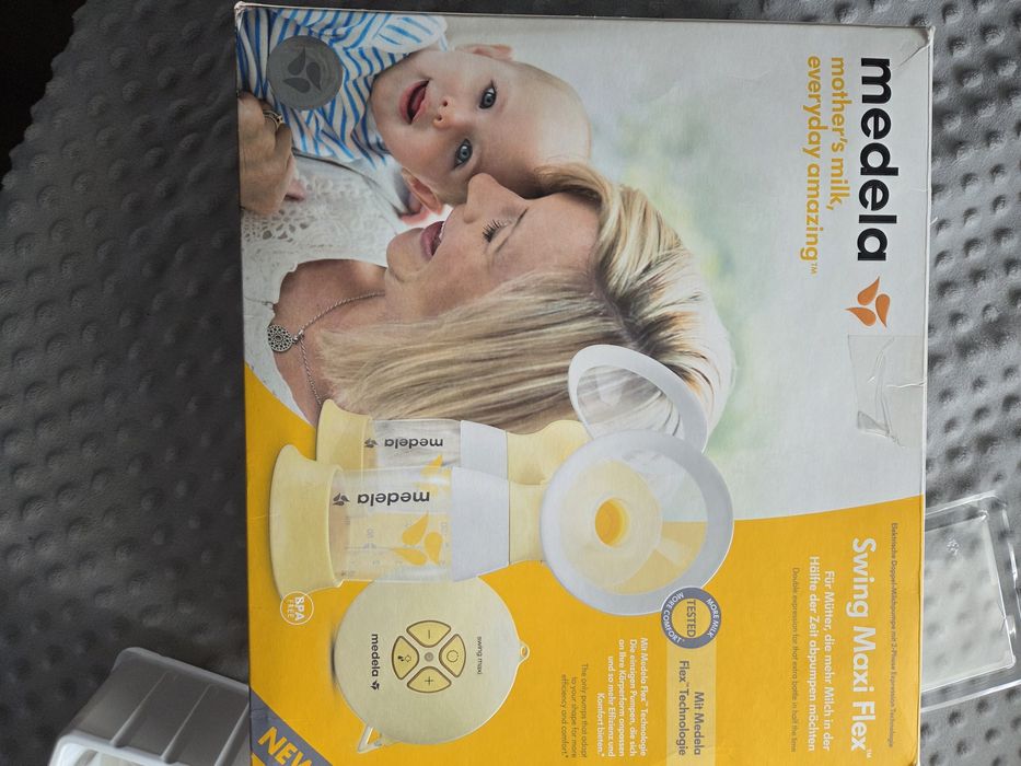 Laktator Medela maxi swing flex oraz gorset M